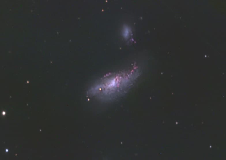 SN 2008ax - RGB, April 2, 2008