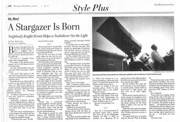 Ken Featured in Article